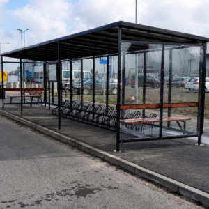 wiata rowerowa wr 6
